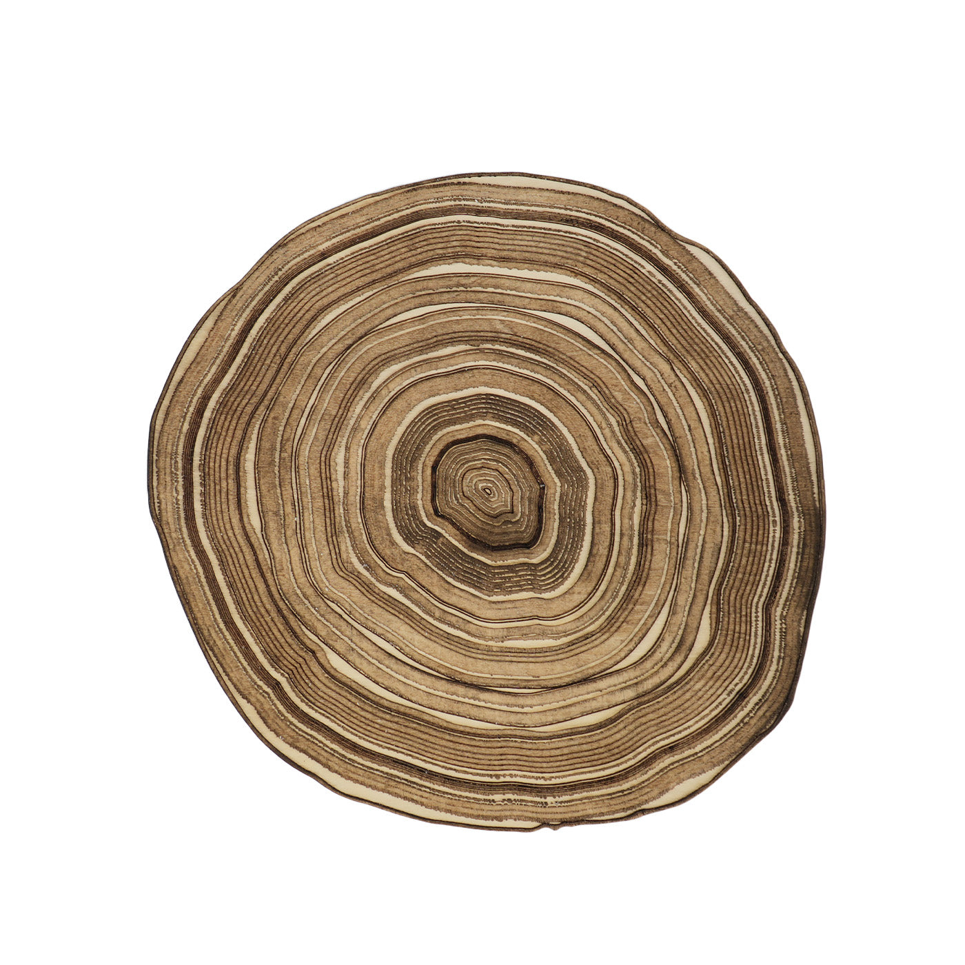 Tree Trunk Growth Rings Wall Art Decoration