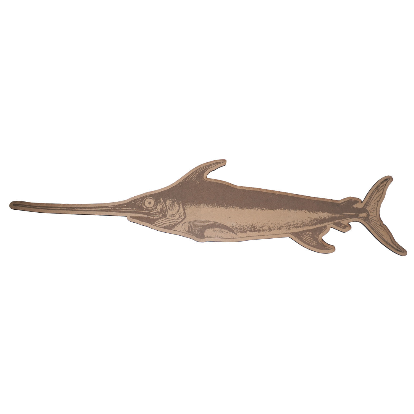 Swordfish Extra Long Wall Art Decoration