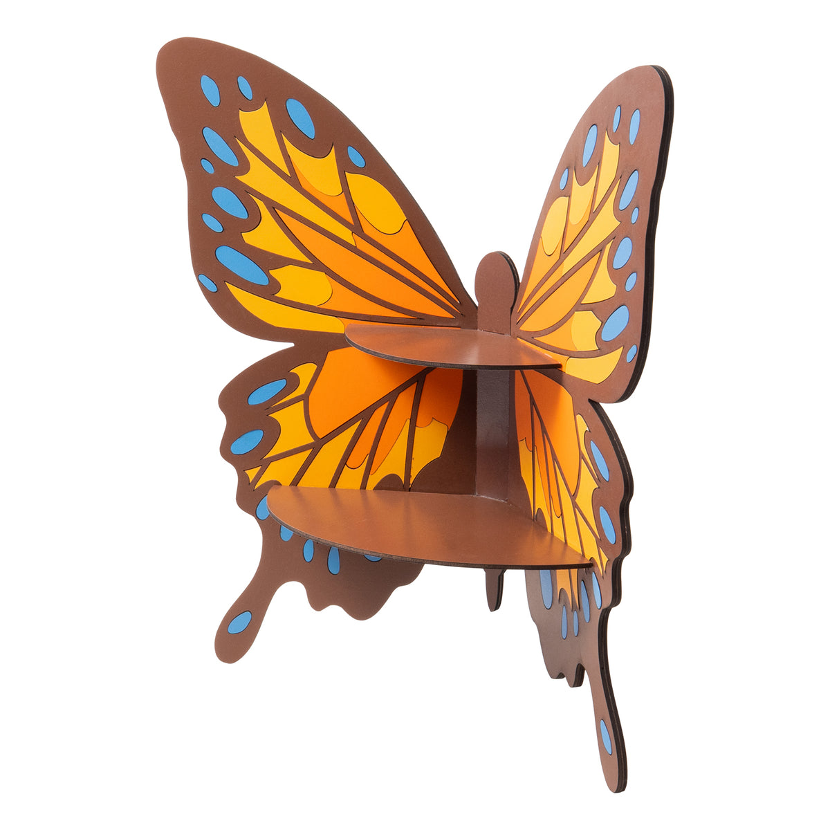 Butterfly Colorful Corner Shelf