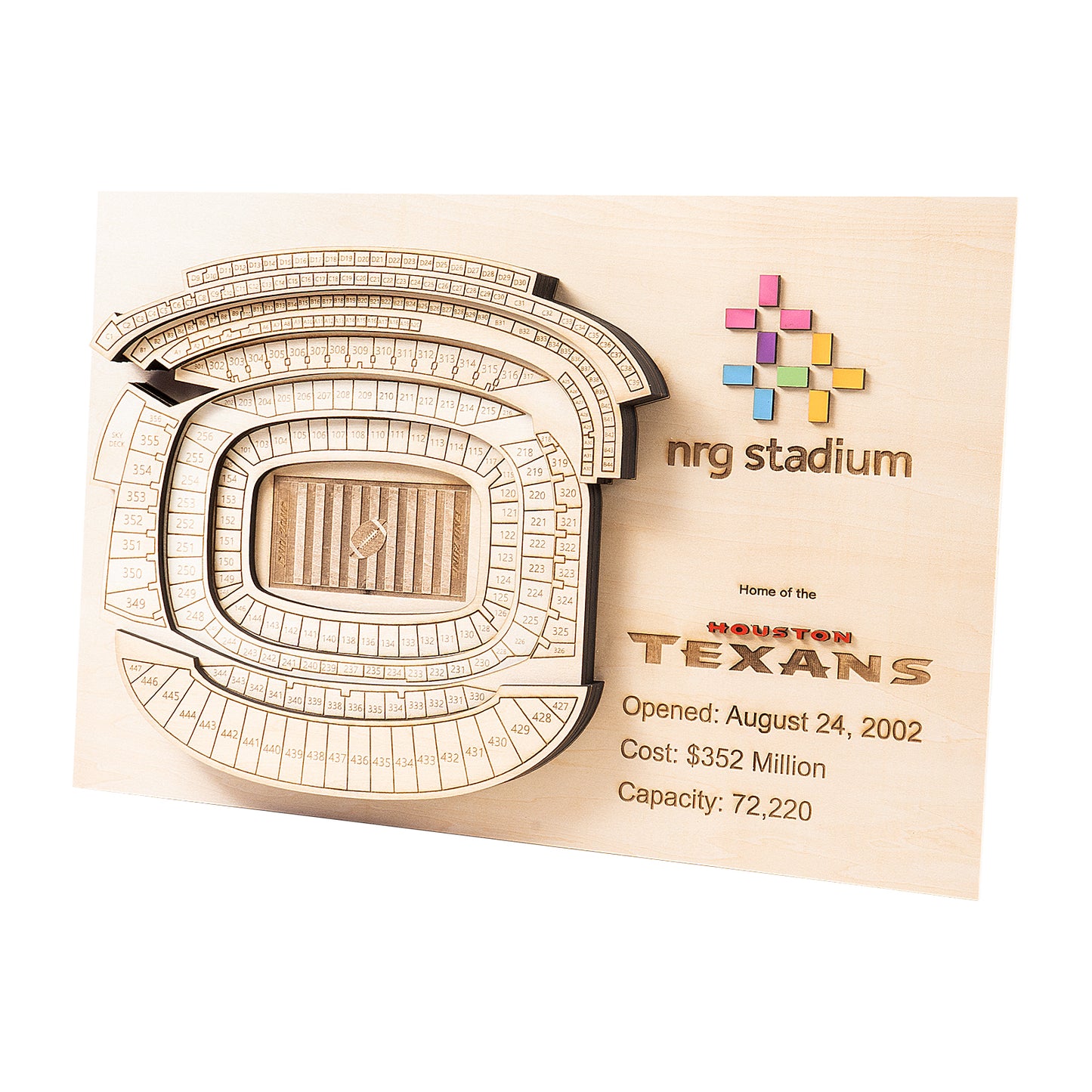 Houston Stadium 3D Seating Map