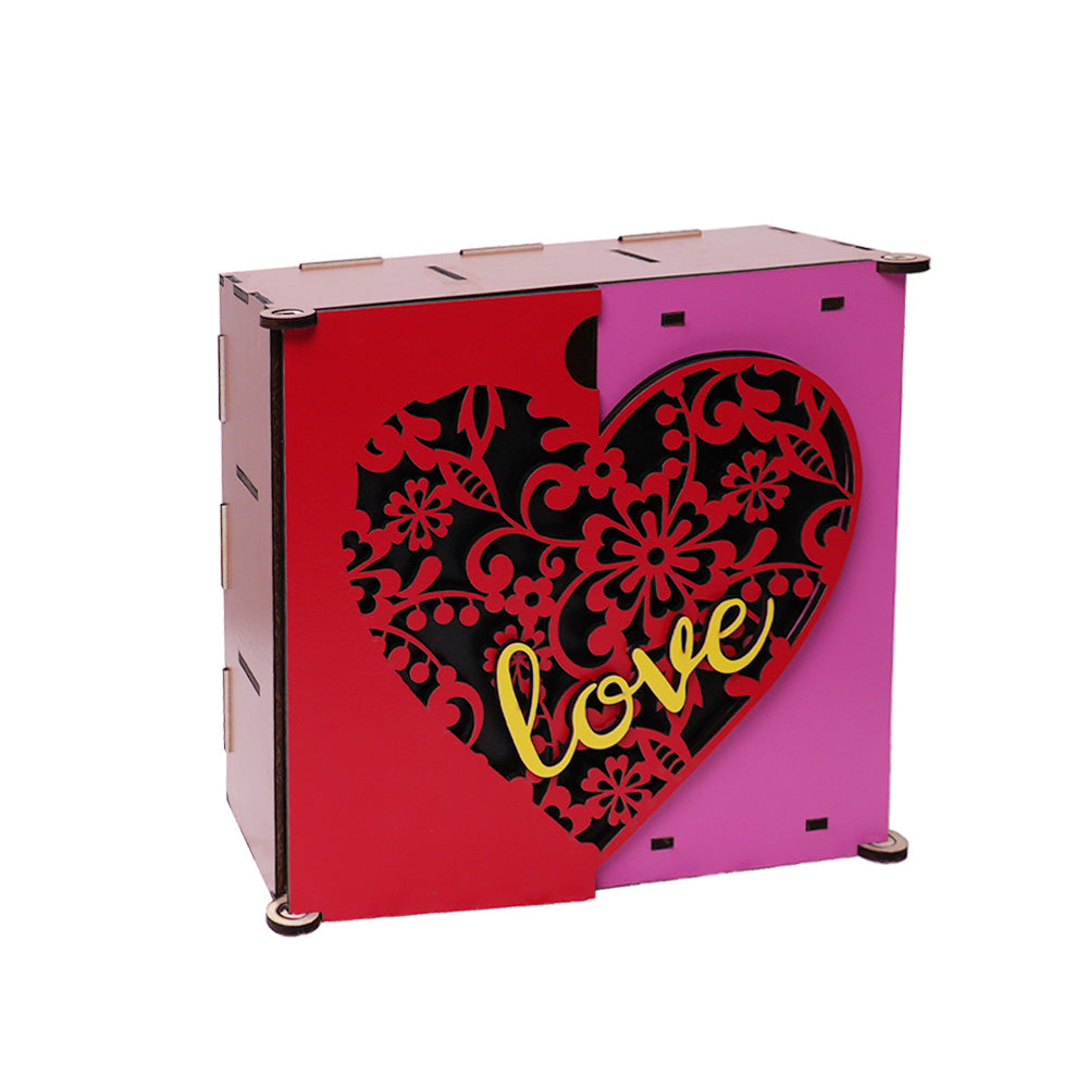 Heart-Shaped Jewelry Box