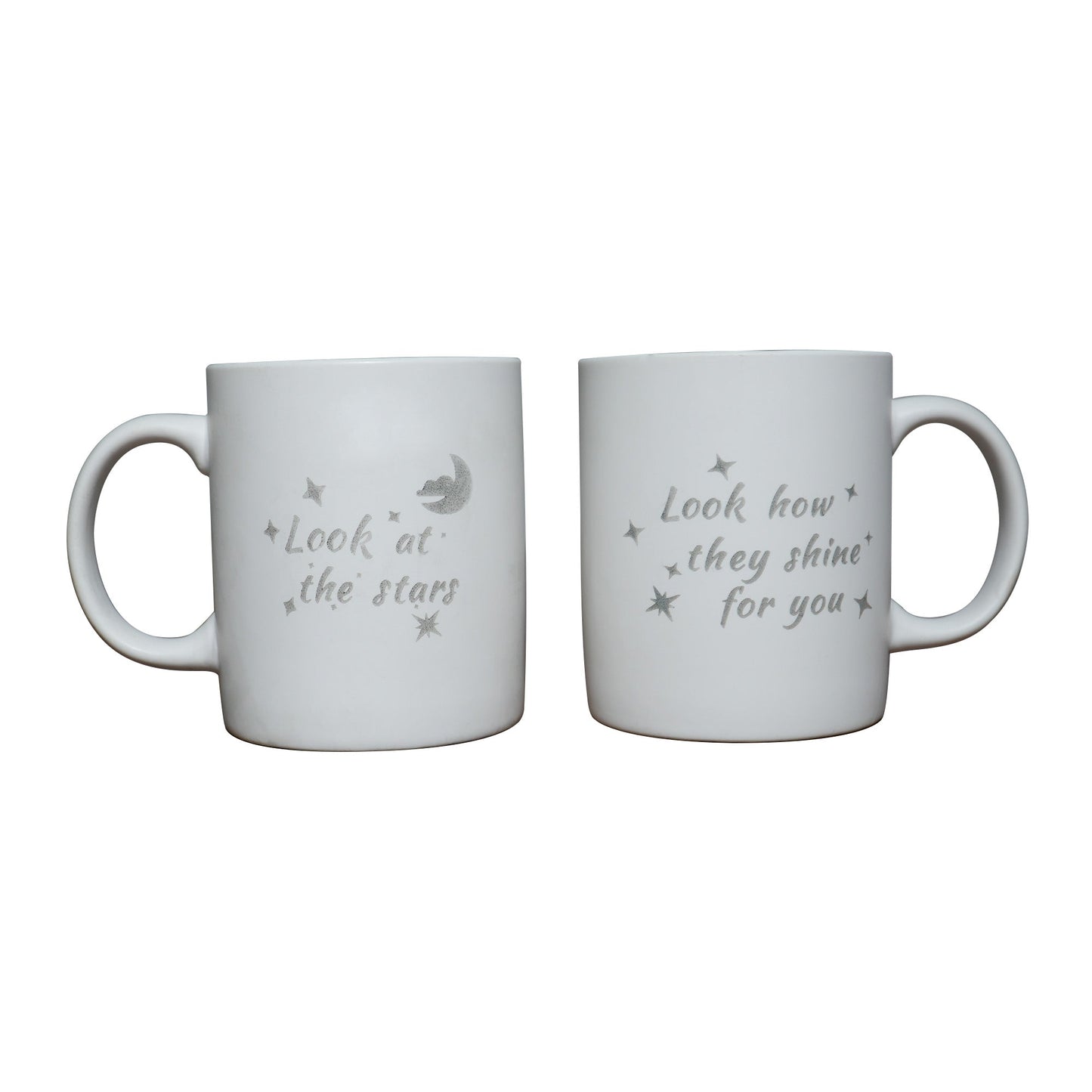 Couple Mugs with Lyrics