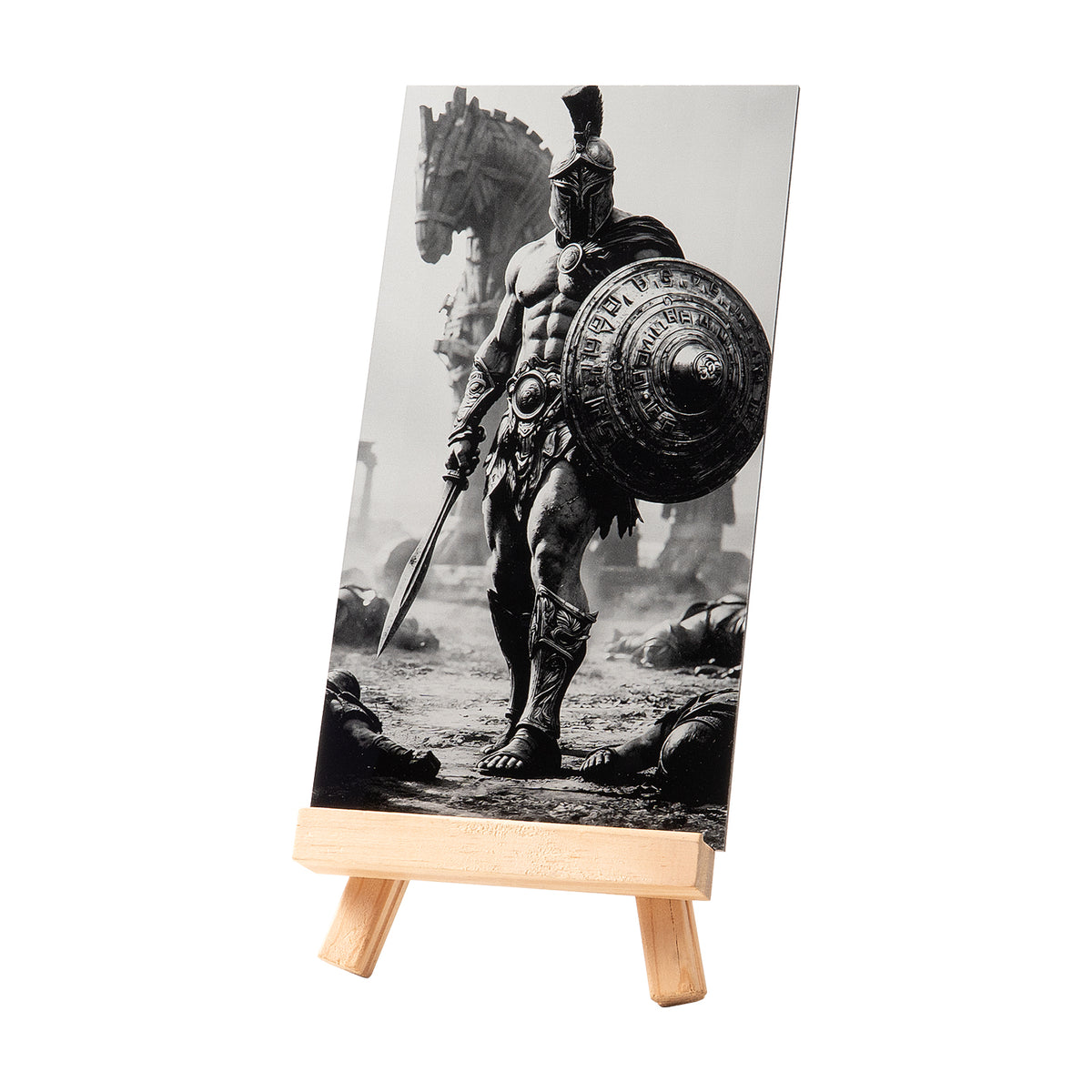 Spartan Gladiator Acrylic Engraving
