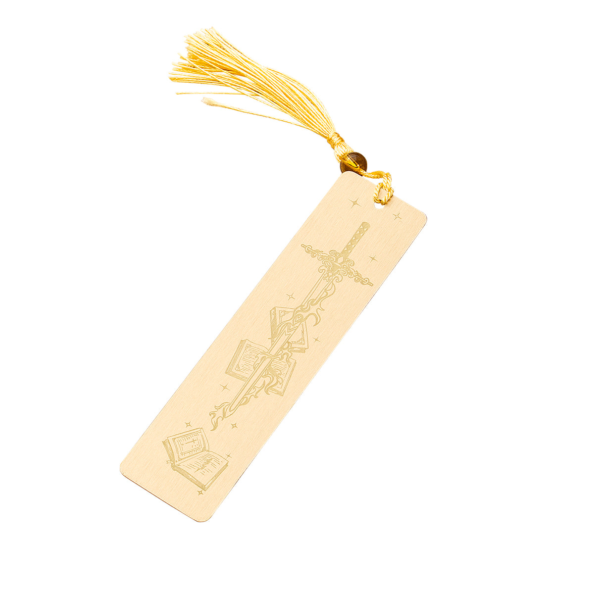 Stellar Blade Gaming Brass Bookmark Engraving