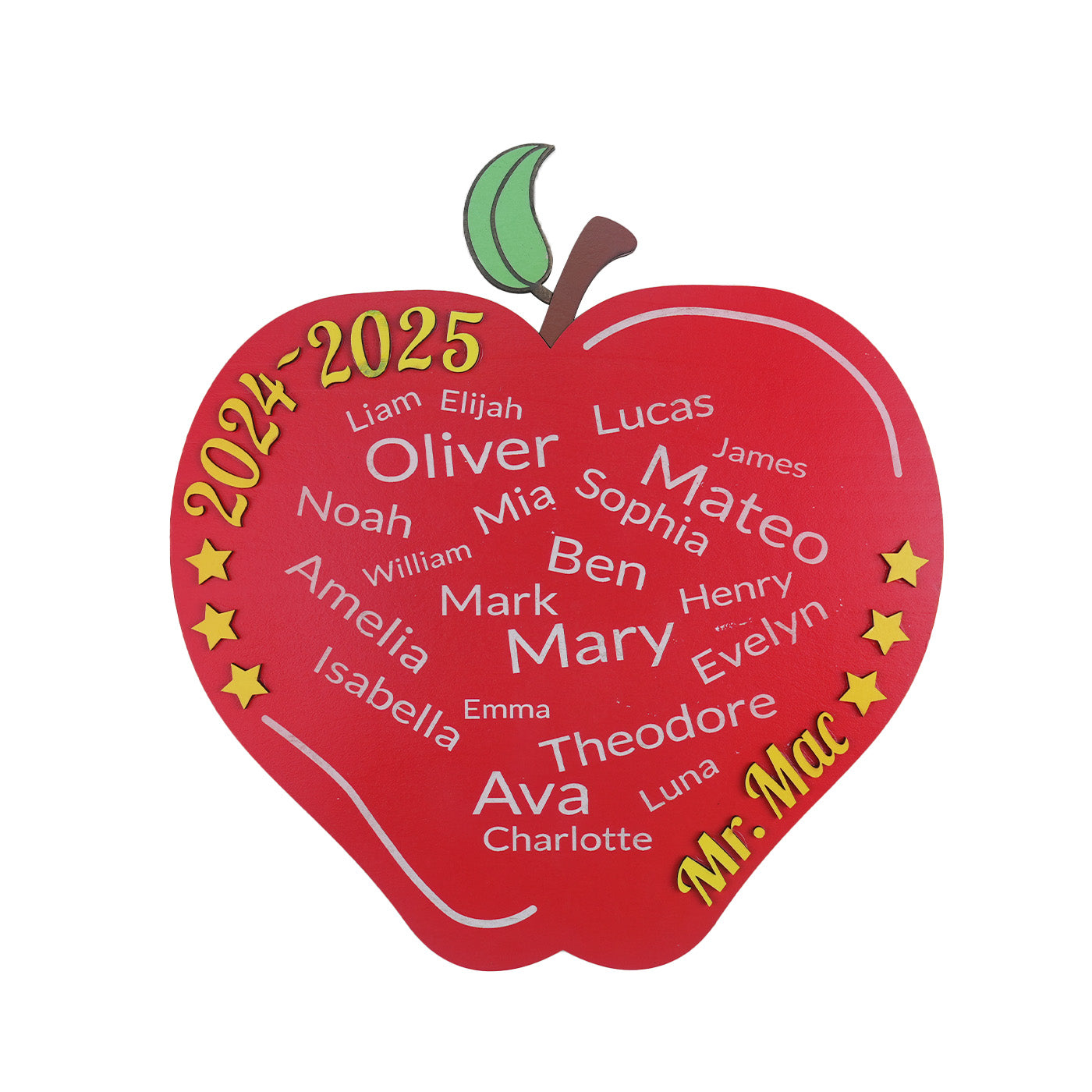 Apple Class Name Plate