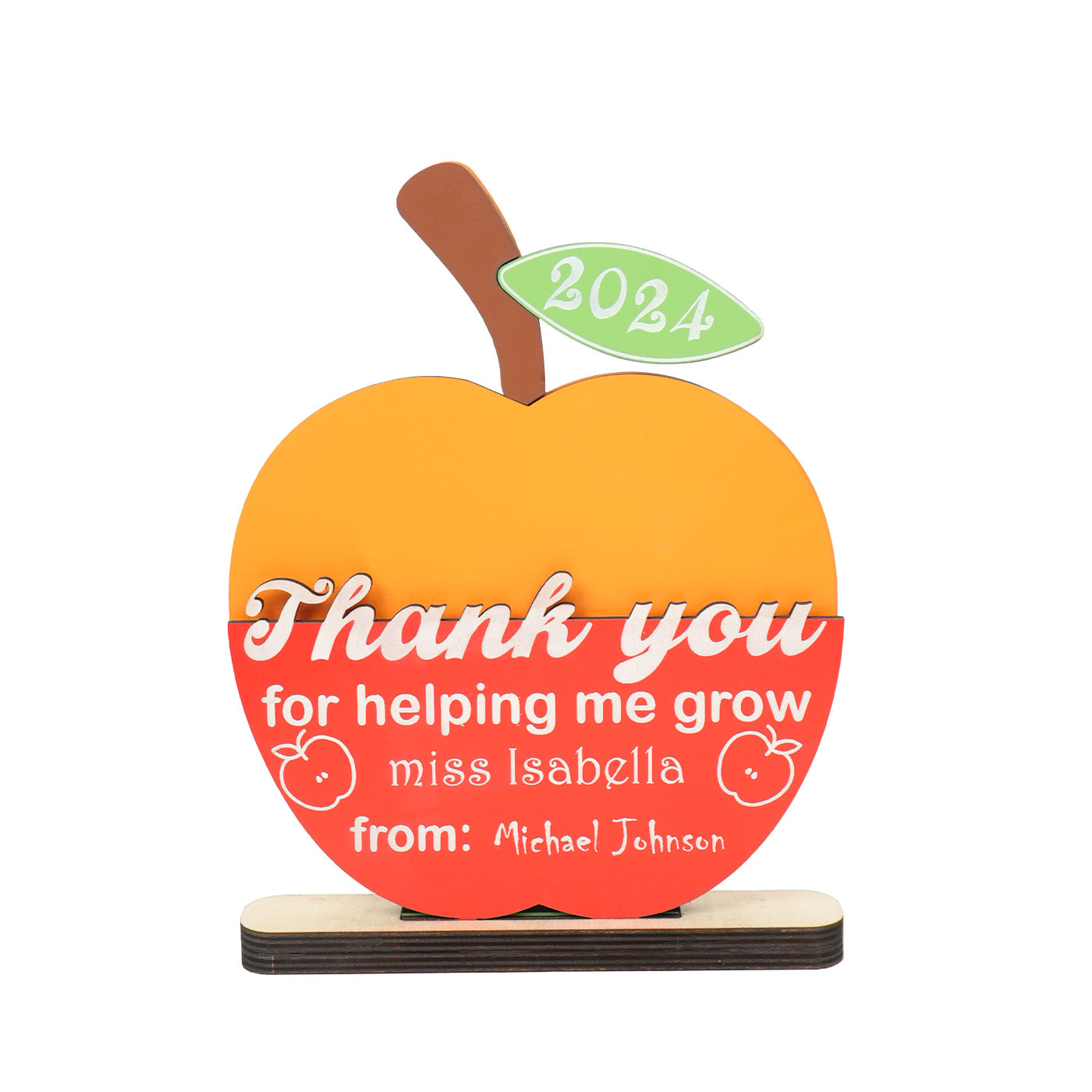 Apple Thank You Coupon Giftcard Holder