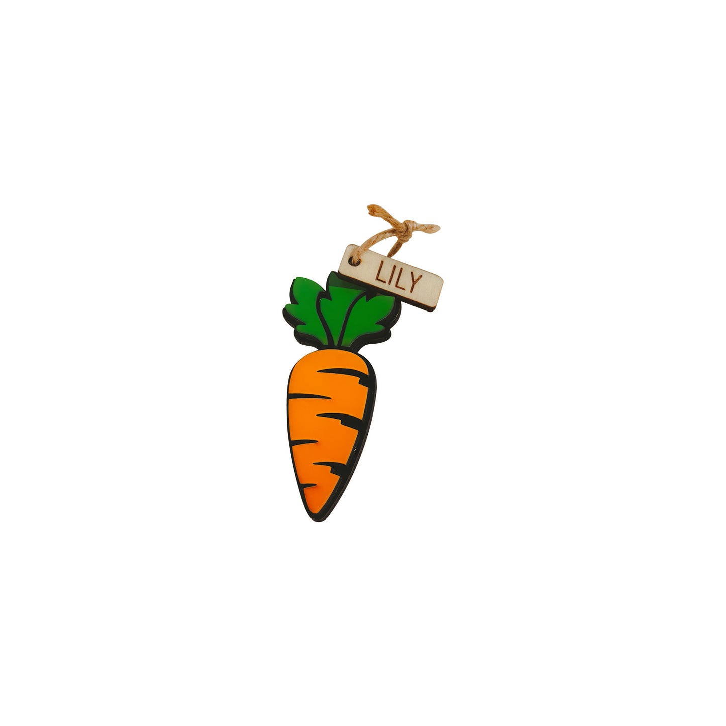 Easter Carrot Pendant Hanging Ornament