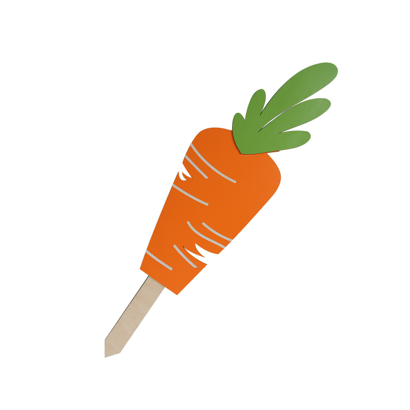 Easter Carrot Lawn Post