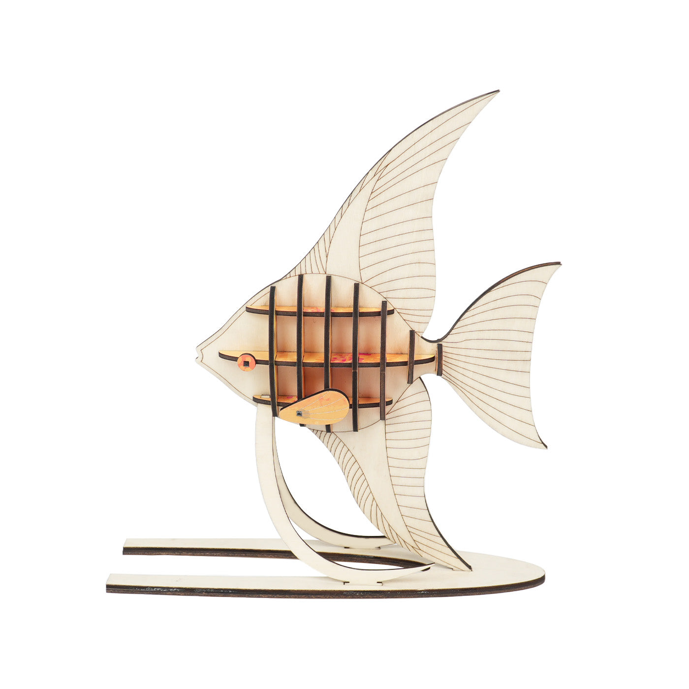 Angelfish Wooden Fish Ornament