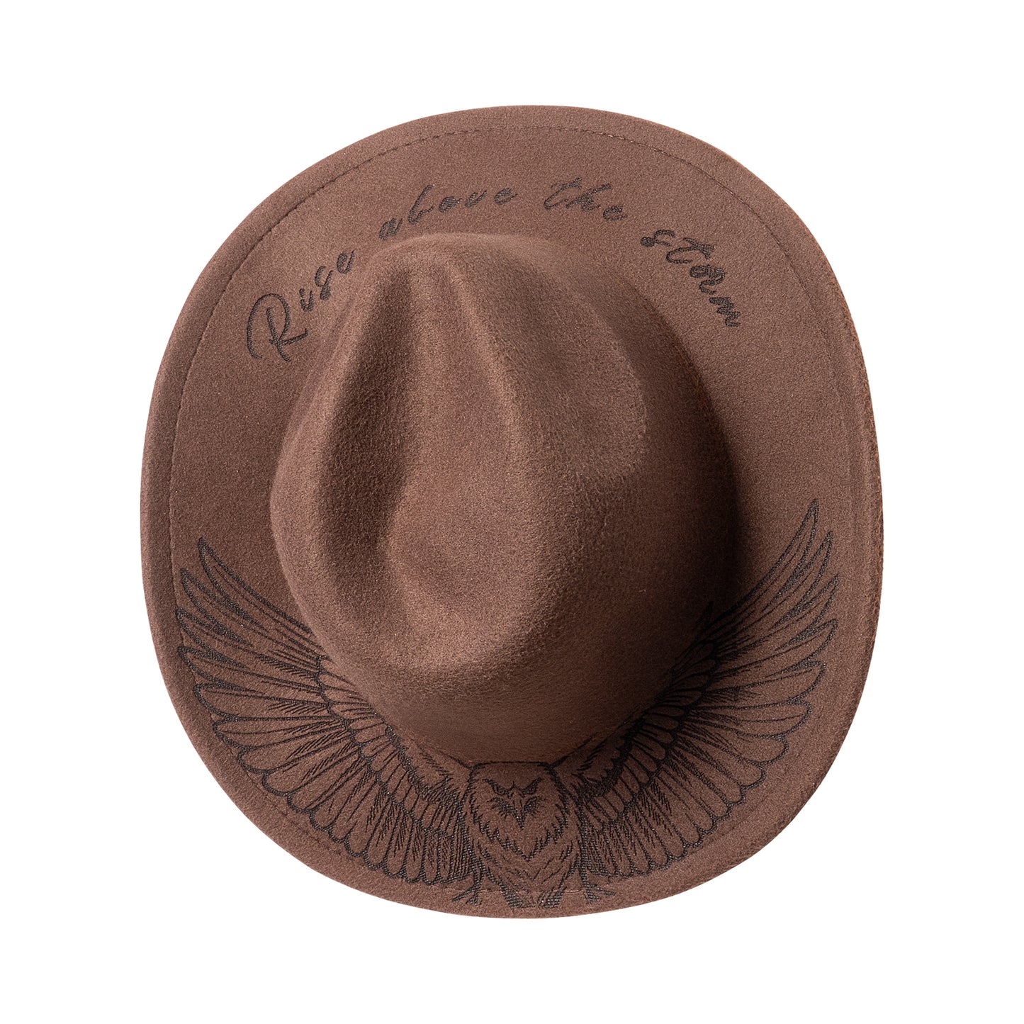 Eagle Cowboy Hat Engraving