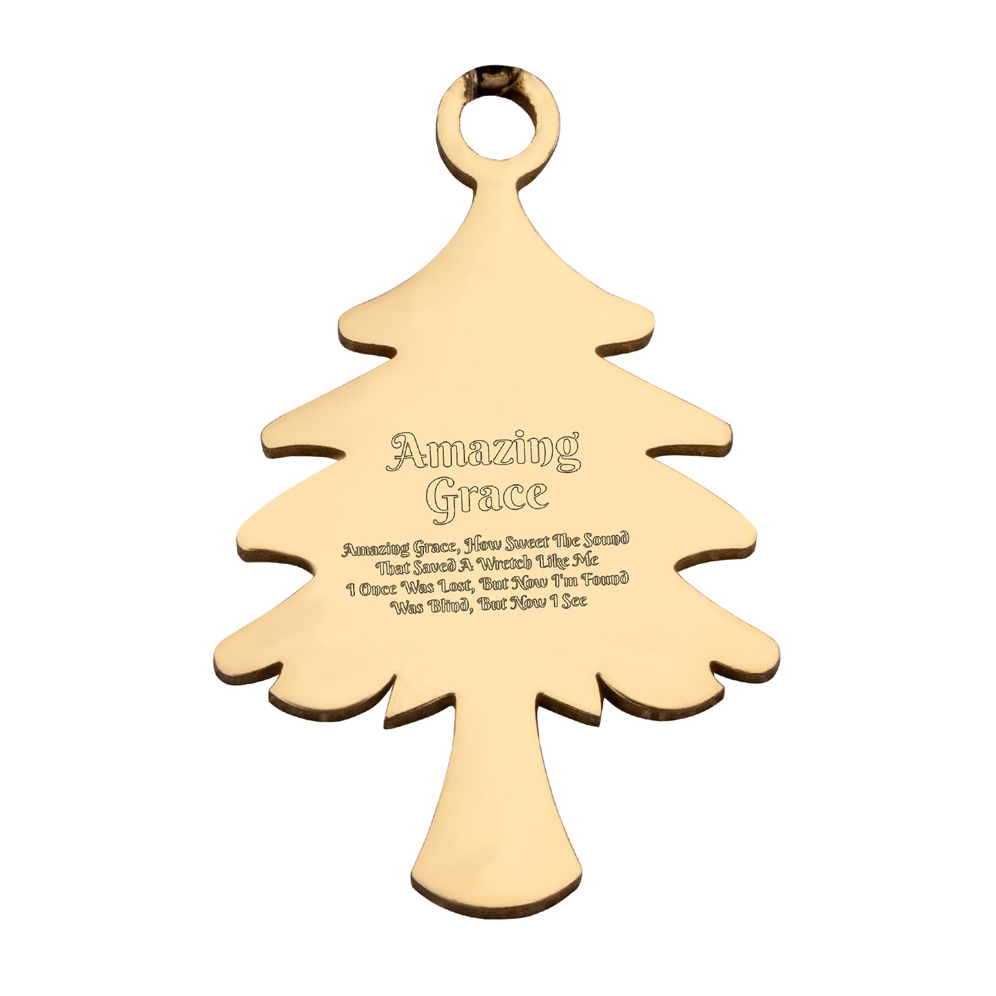Amazing Grace pendant engraved