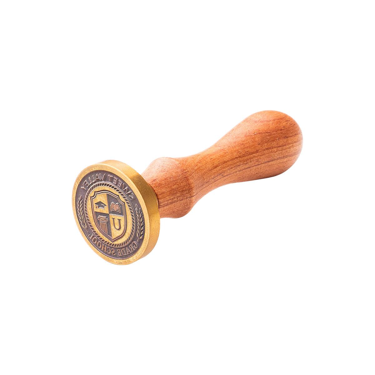 School Emblem Wax Seal Stamp Deep Engraving