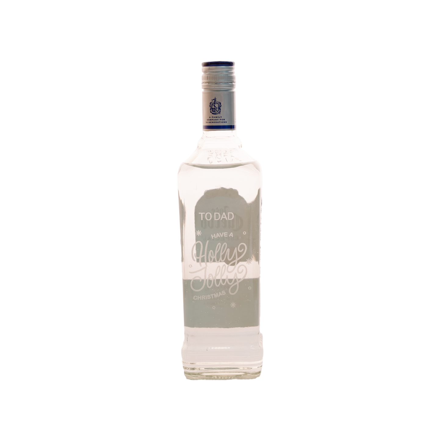 Christmas Gift Liquor Botle Engraving Pattern