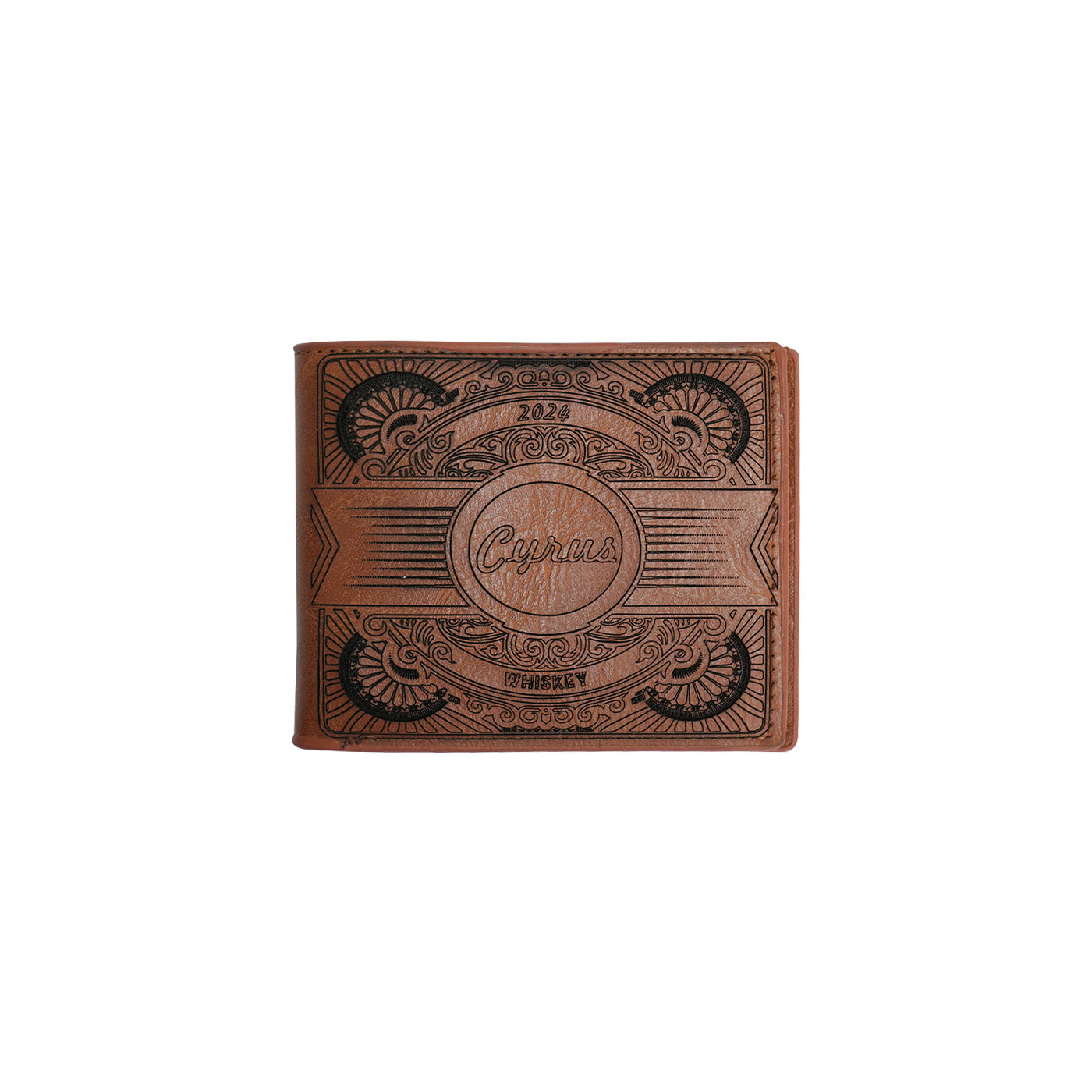 Leather Wallet Engraving Pattern
