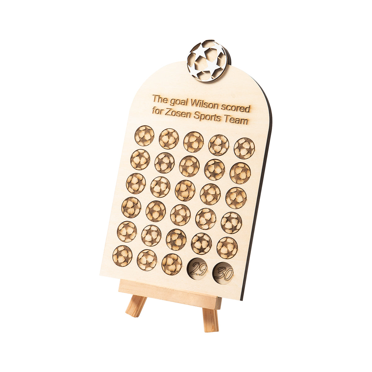 Soccer Team Goal Scoreboard