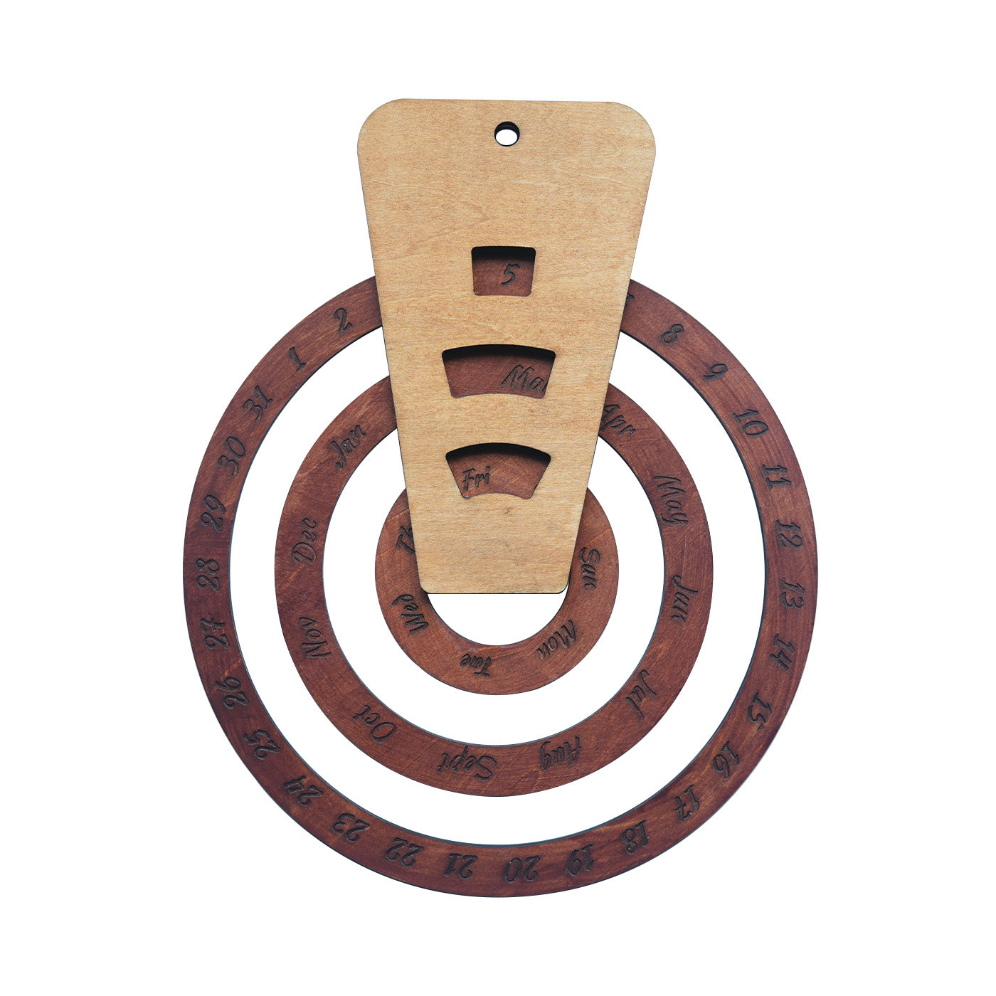 Wooden Perpetual Calendar