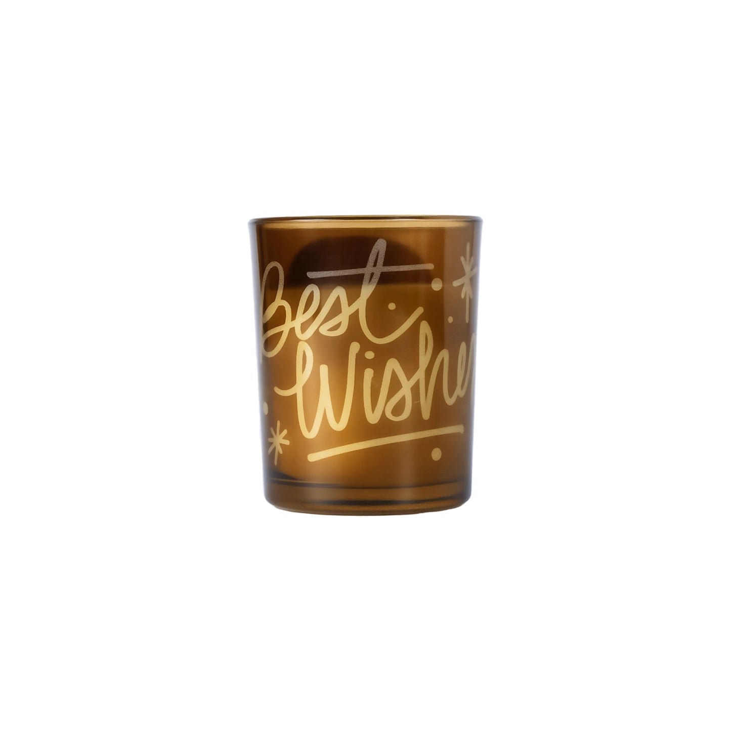 Christmas Themed Aroma Candle Holder Engraving