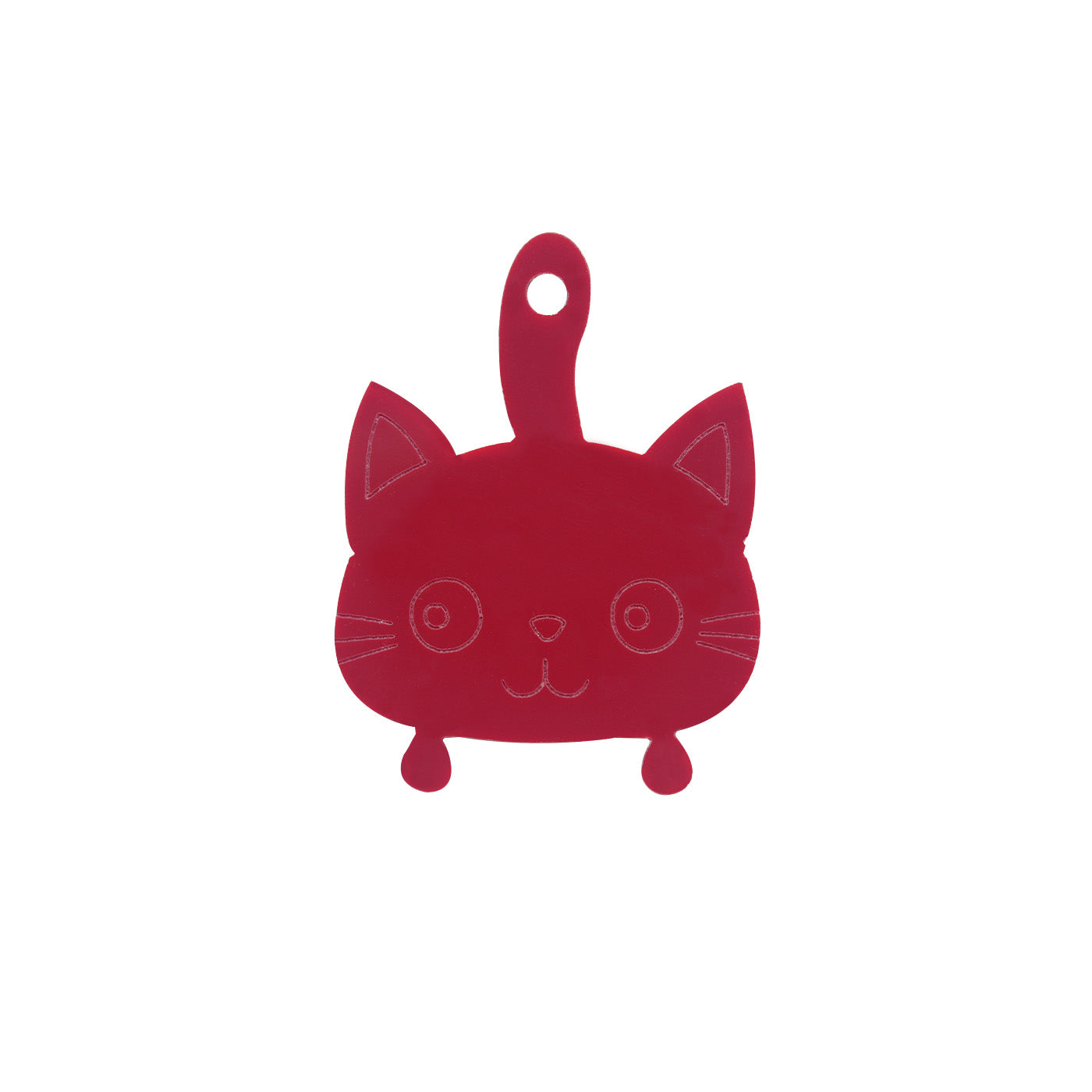 Cat Acrylic Keychain