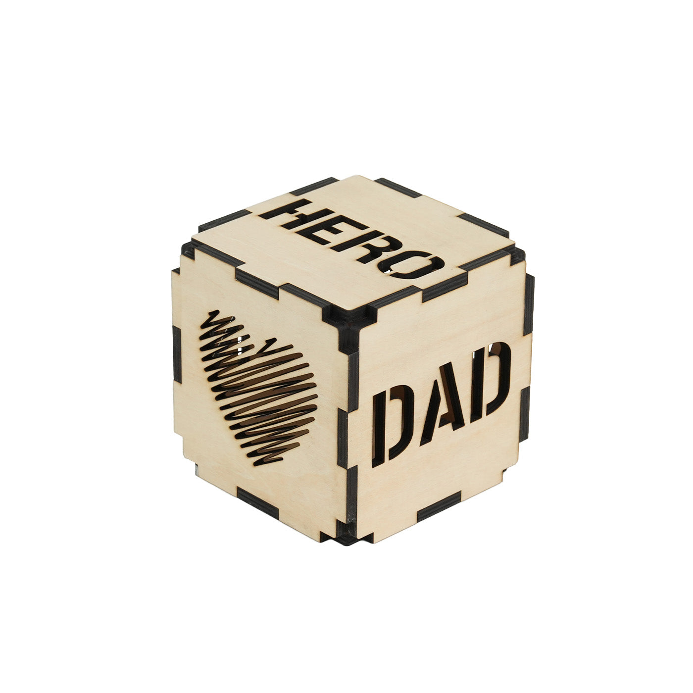 Fathers Day Wooden  Lamp