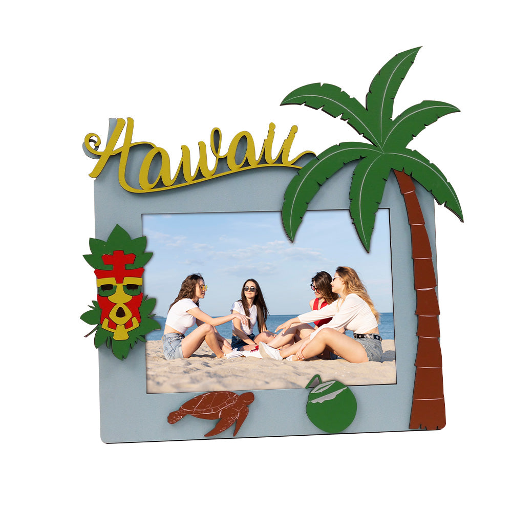 Hawaii Tropical Photo Frame 01