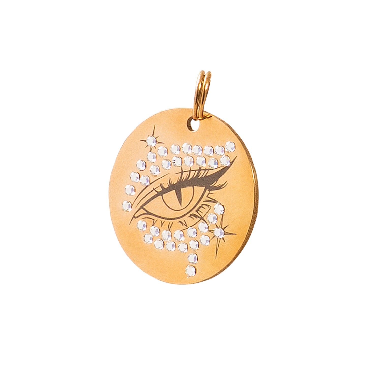 Diamond Eye Necklace Pendant