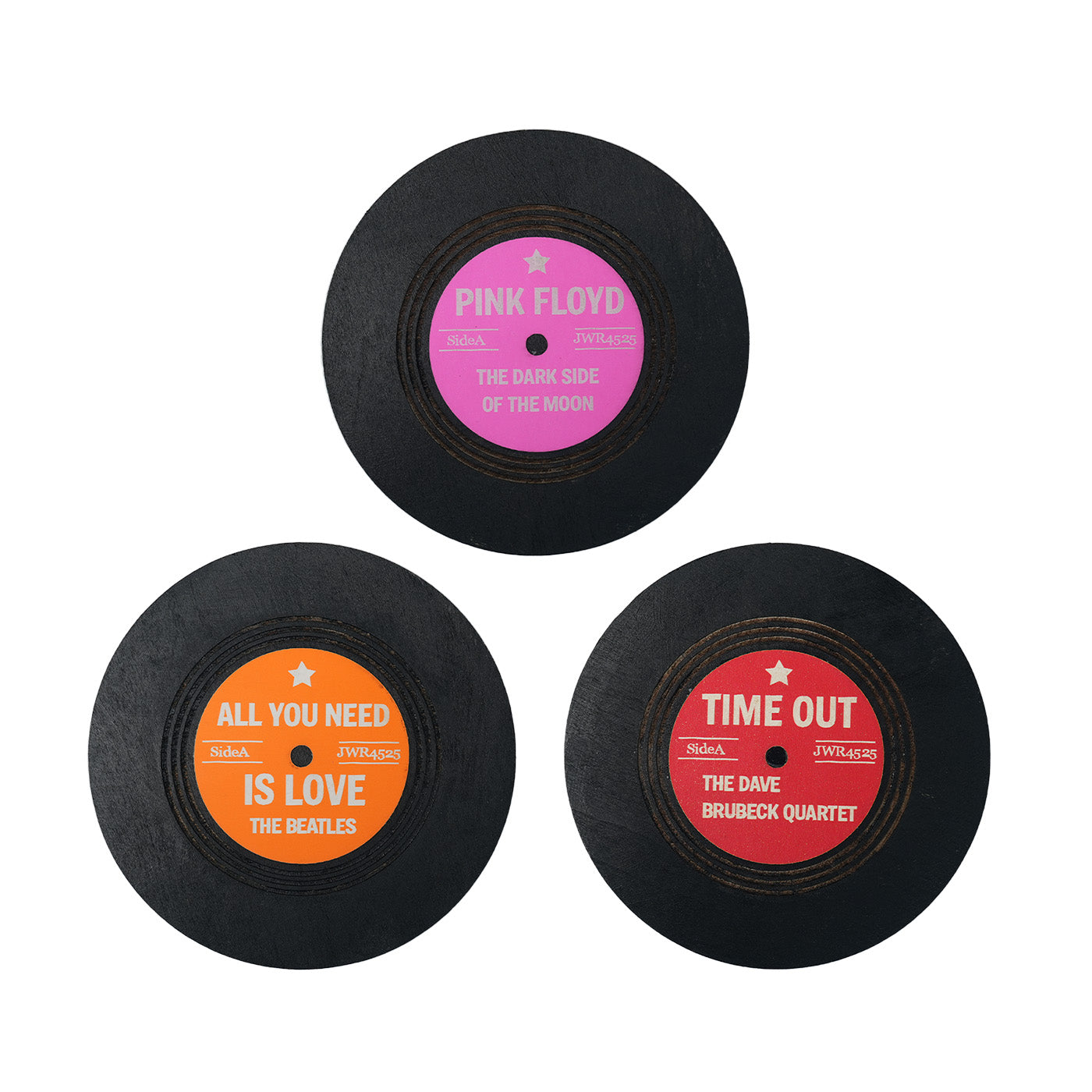 Vinyl Record Coasters