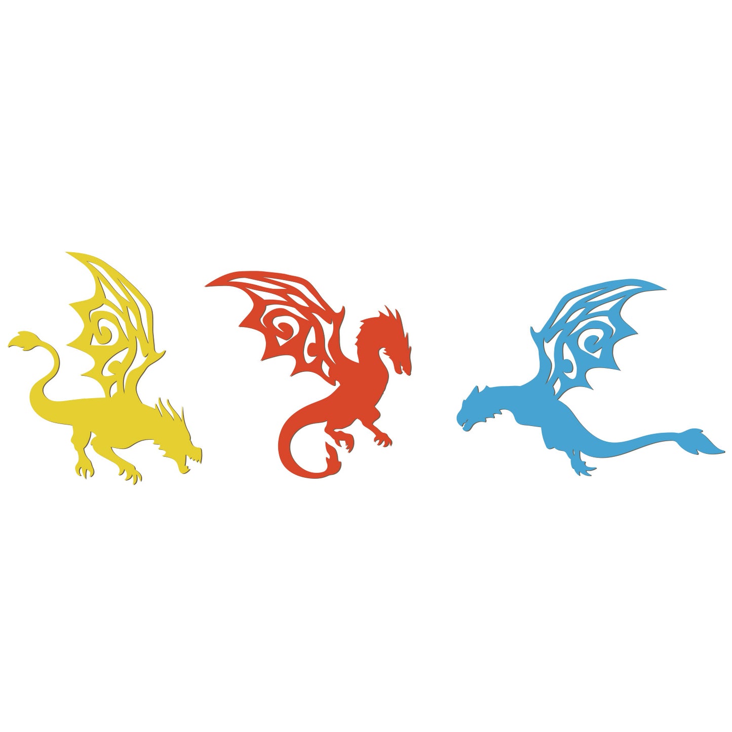 Paper Dragon Ornament