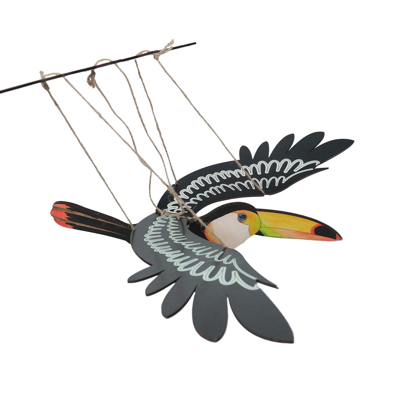 Toucan Bird String Puppet Toy