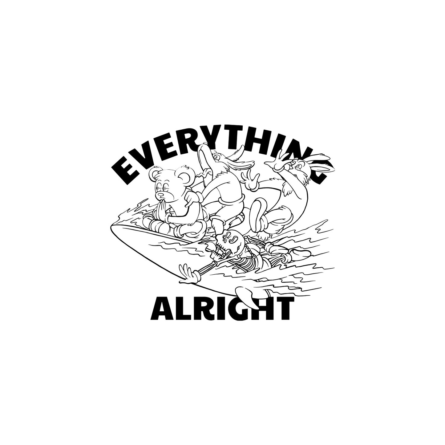 T-shirt engraving pattern