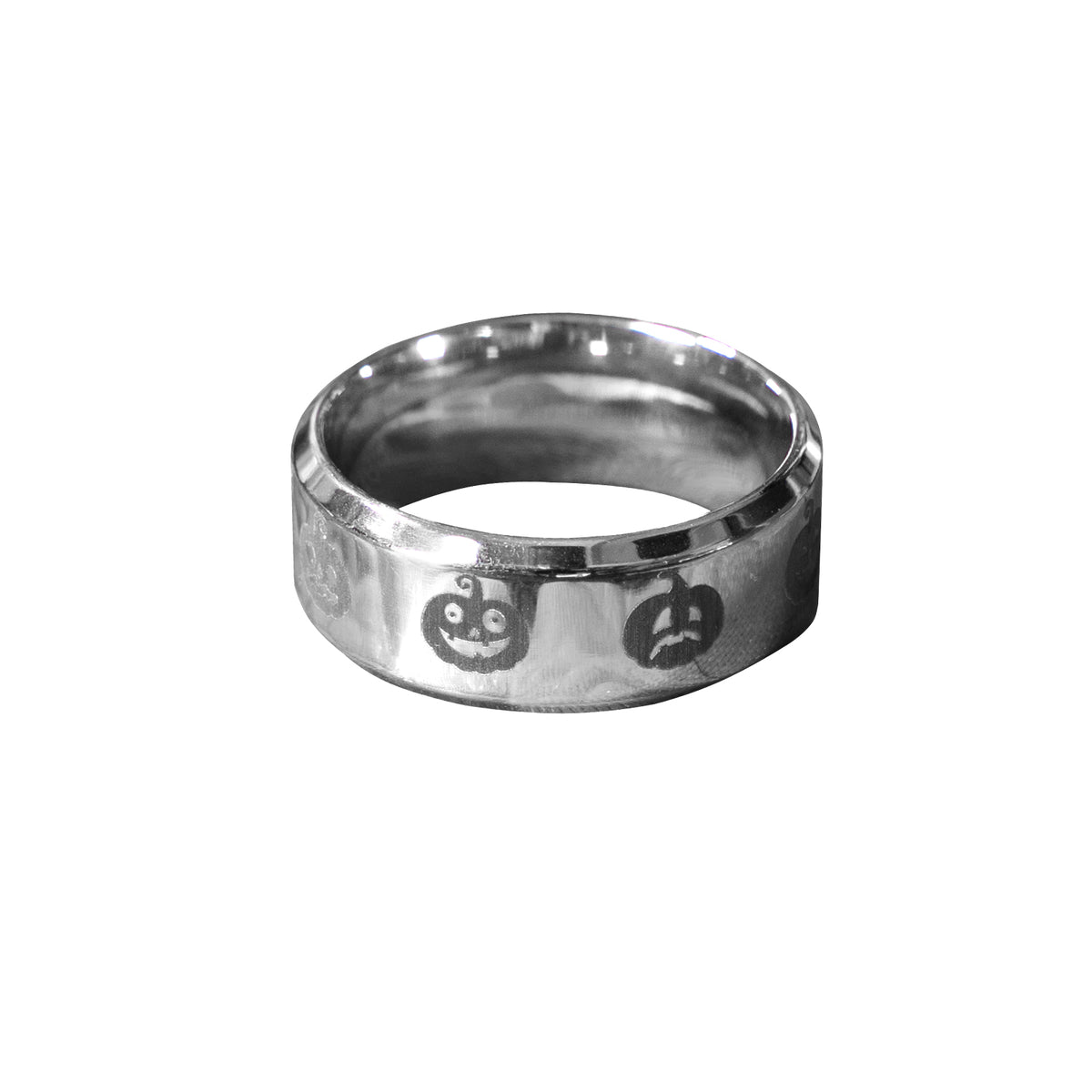 Halloween Pumpkin Ring Engraving
