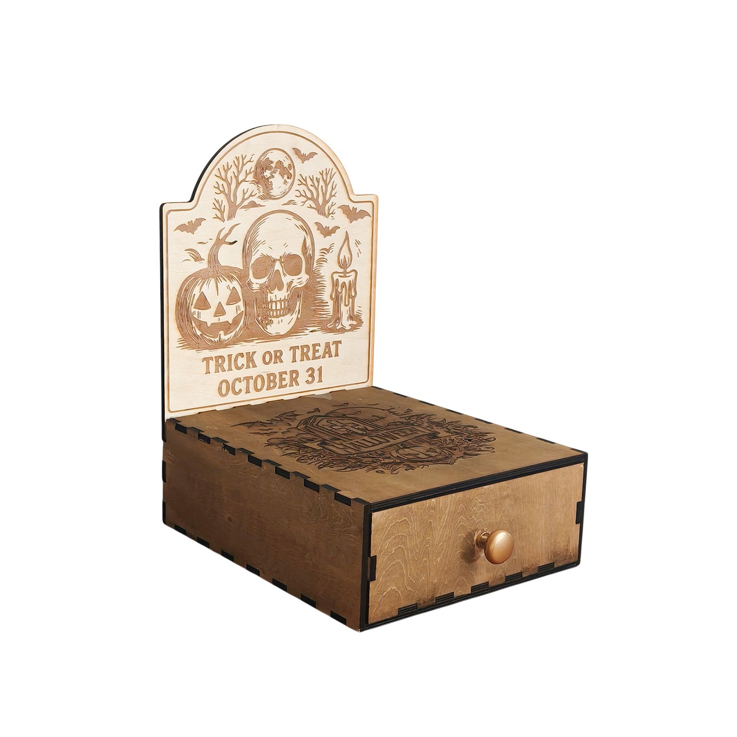Halloween Tombstone Storage Box