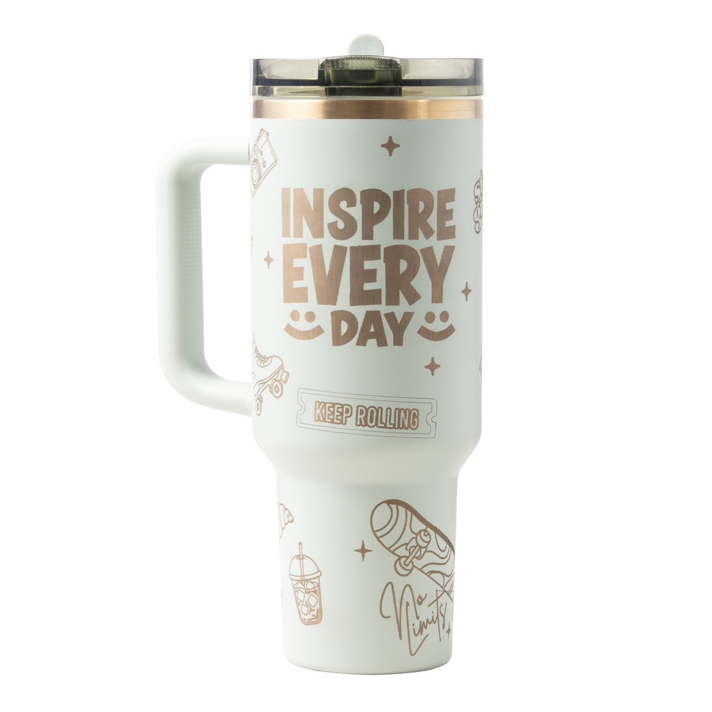 Inspirational Back-to-School Tumbler Engraving
