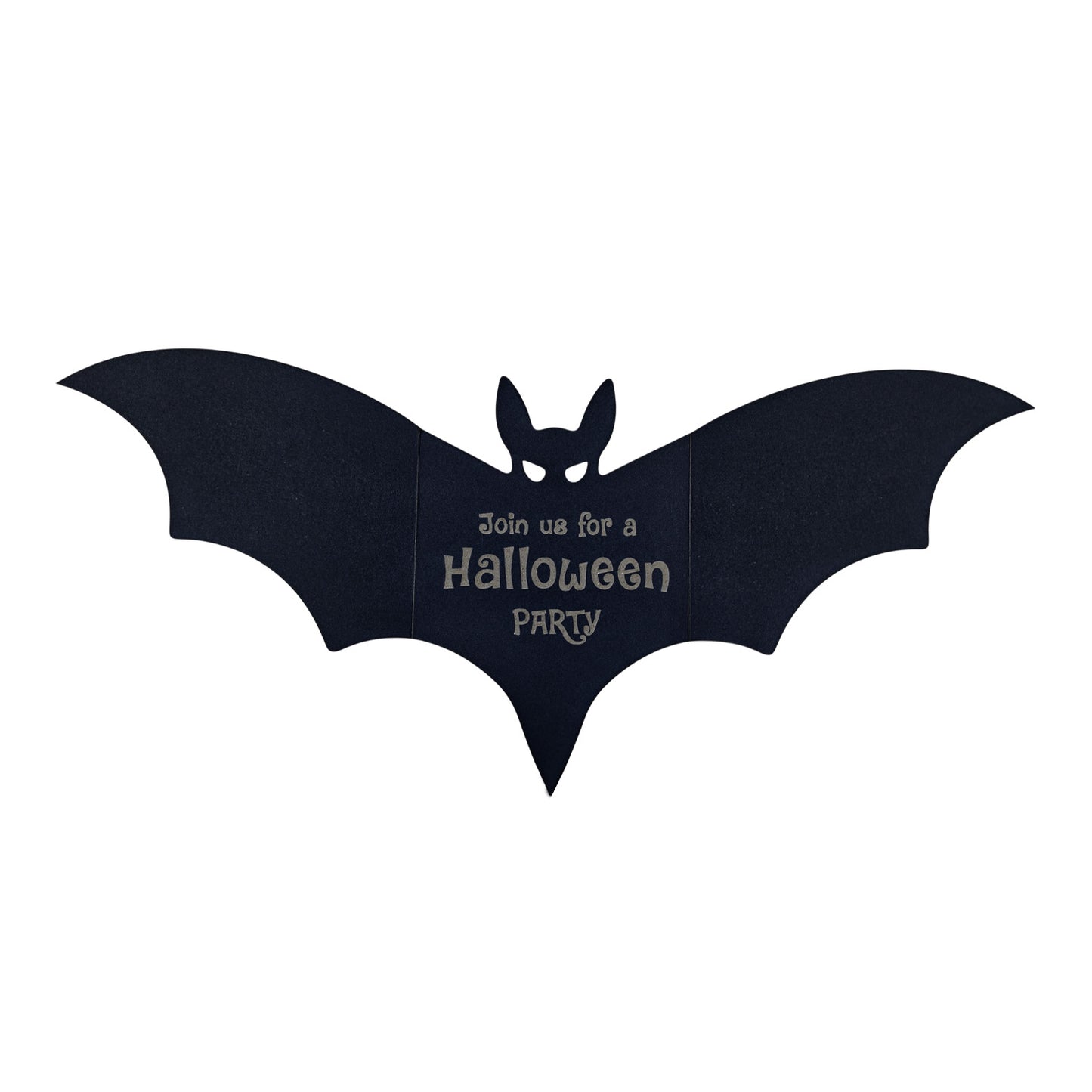 Halloween Bat Greeting Card