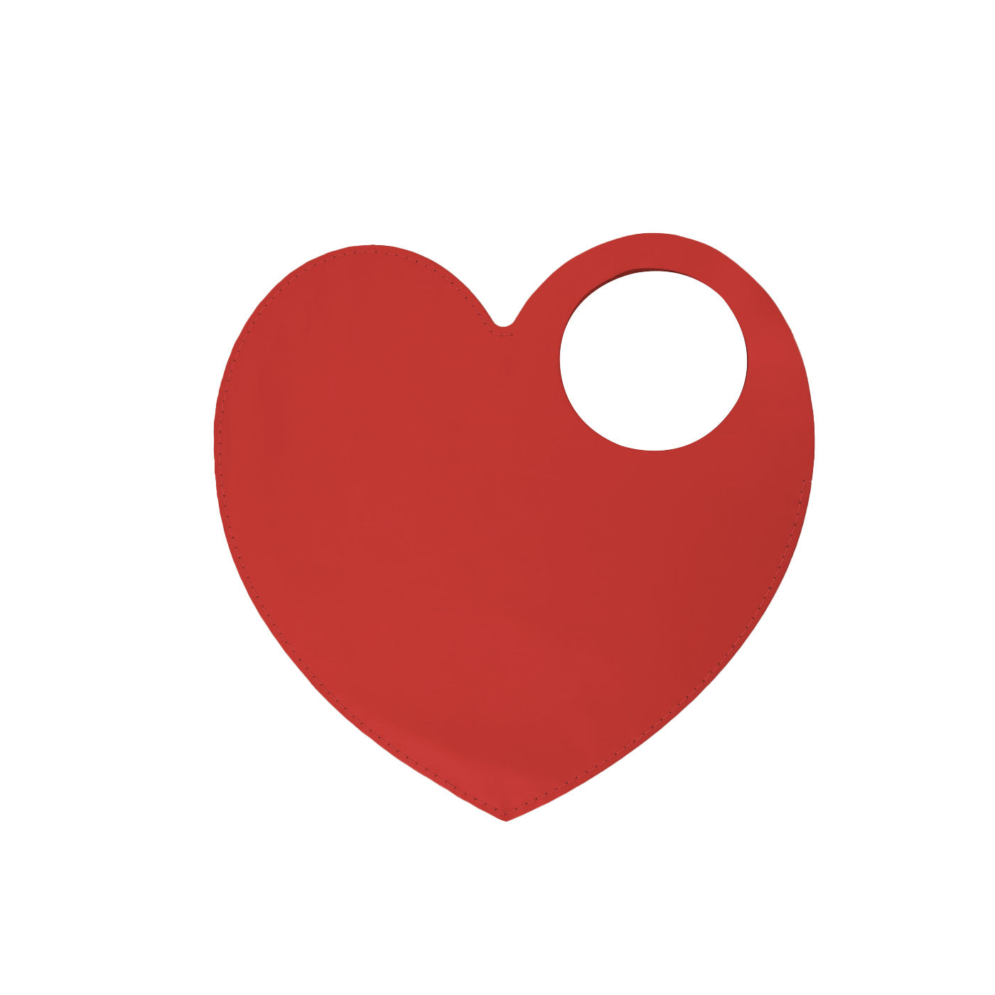Leather Heart Bag