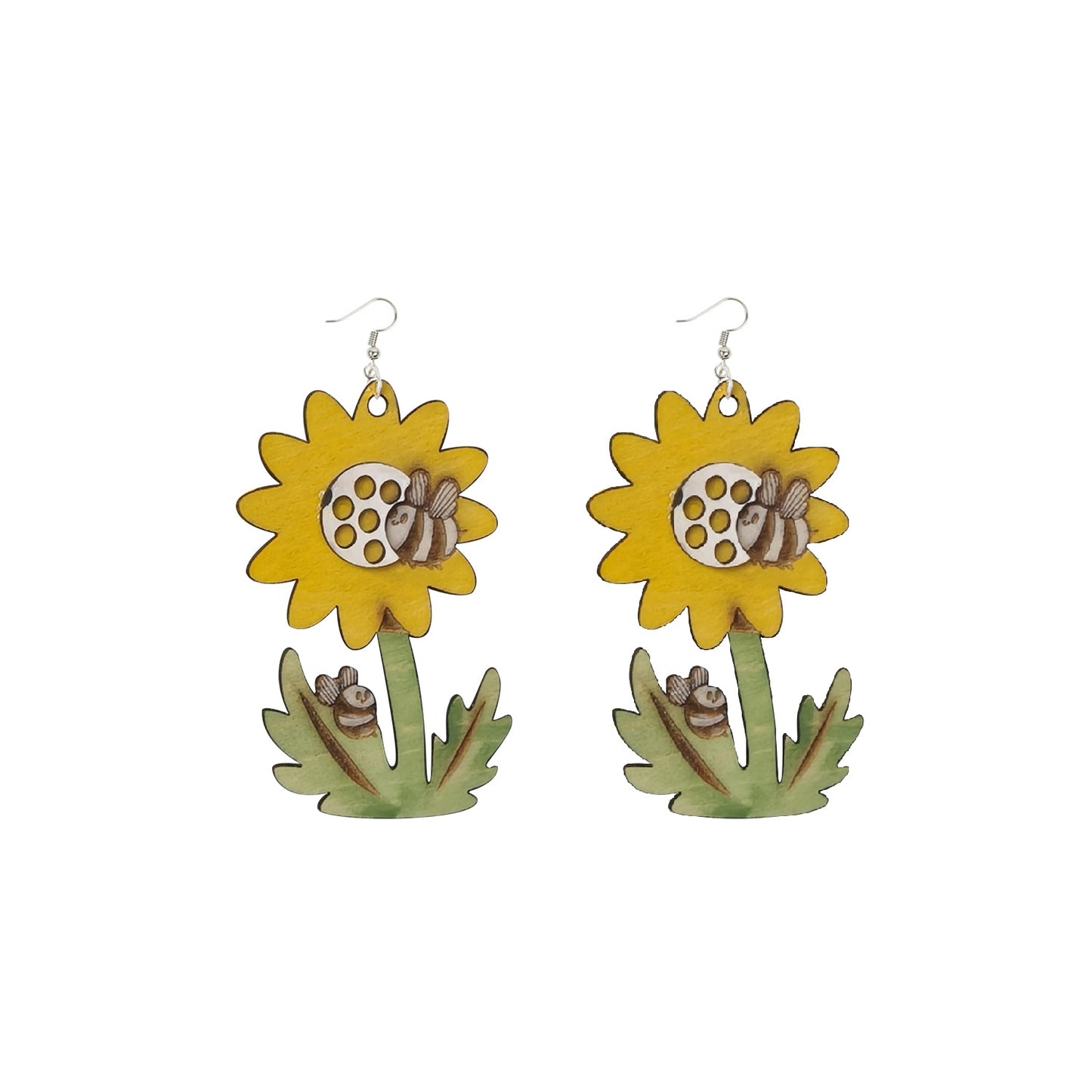 Spring Floral Earrings
