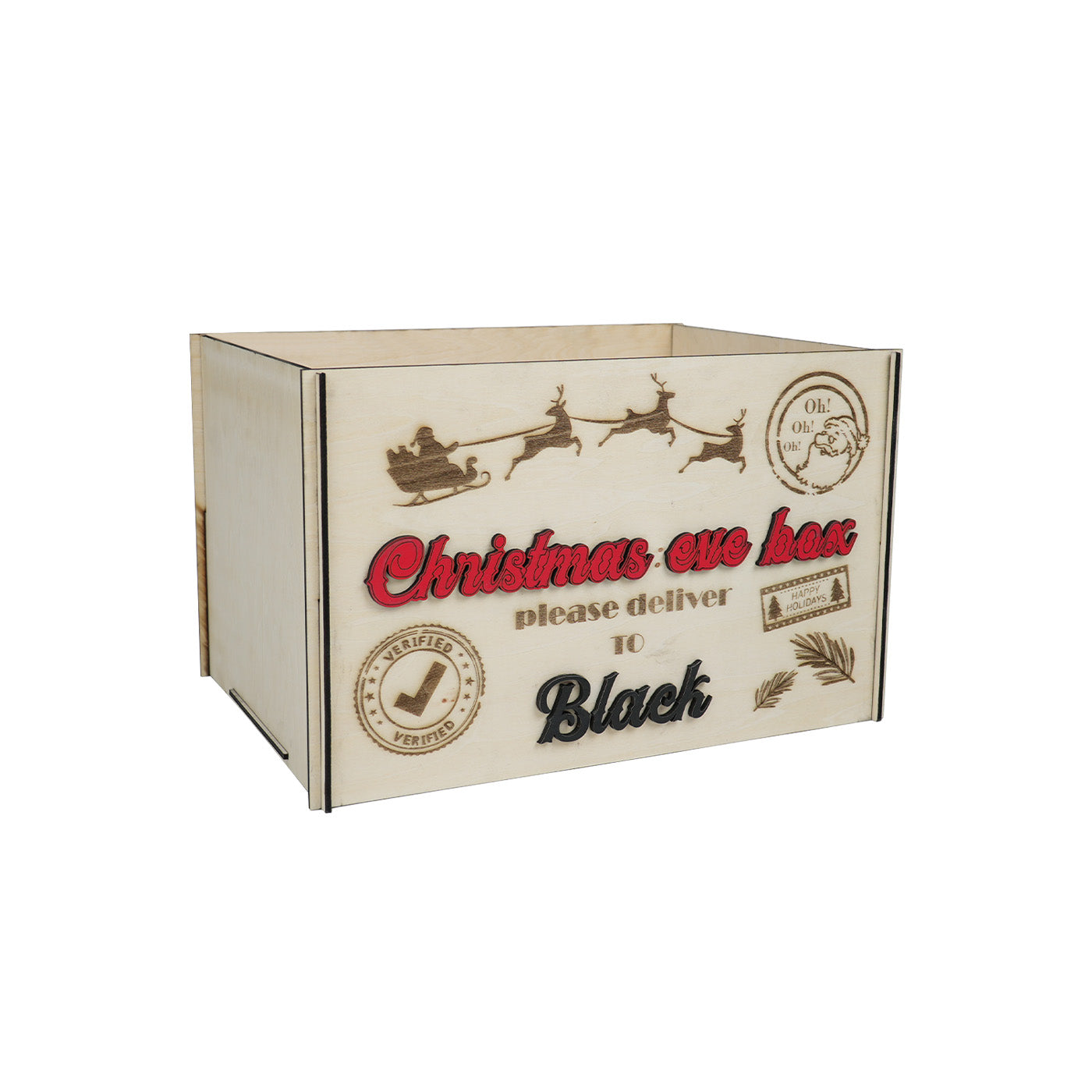 Christmas gift storage box