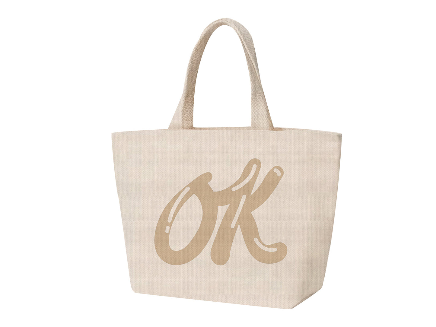 Canvas Bag 02 with an OK sign