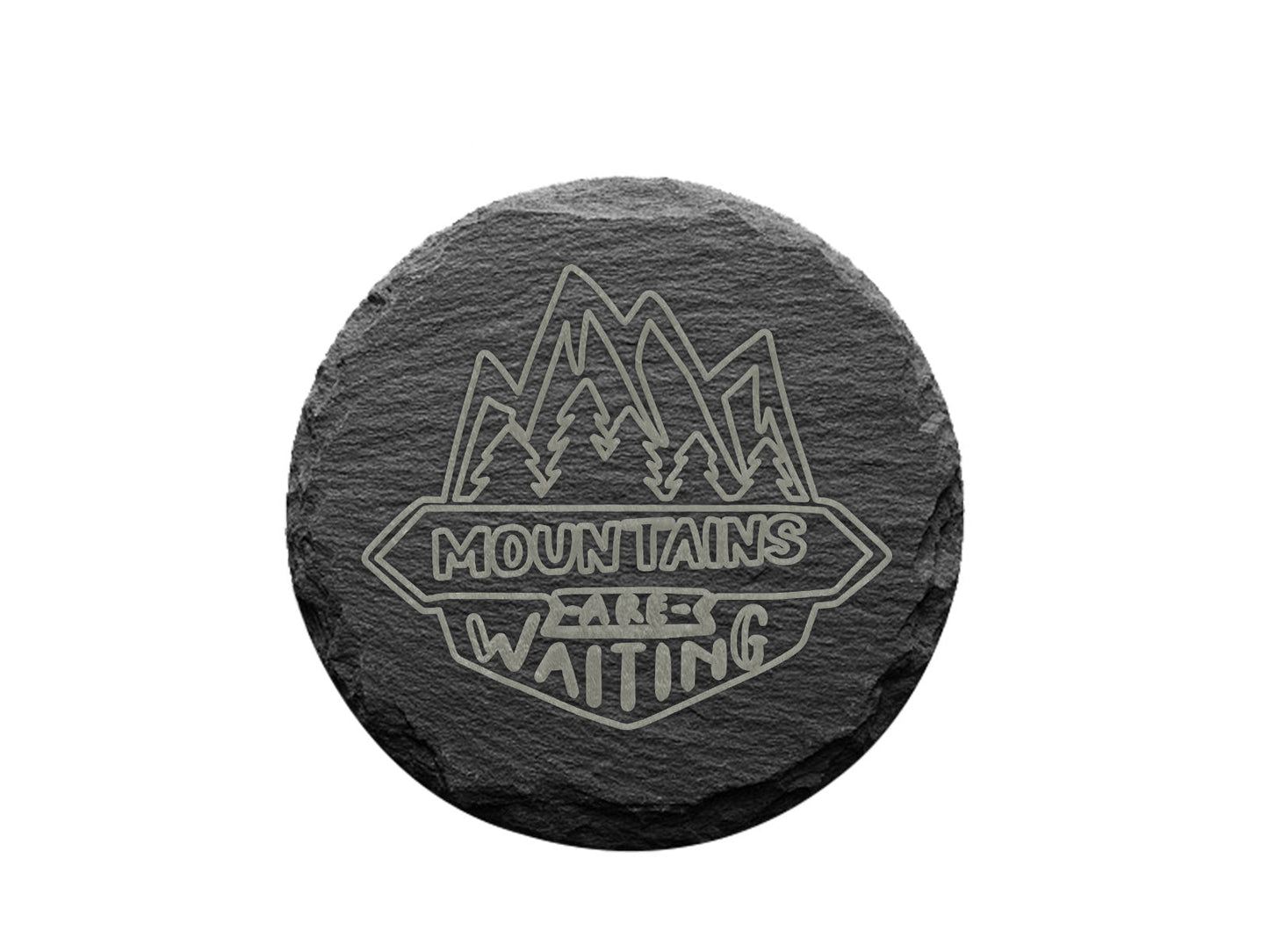 Slate Coaster 09