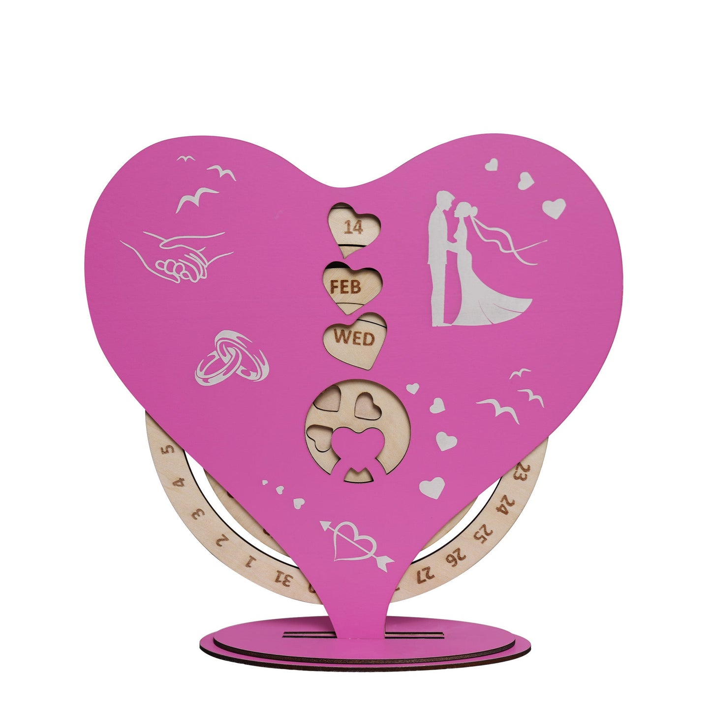 Valentine's Day Perpetual Calendar