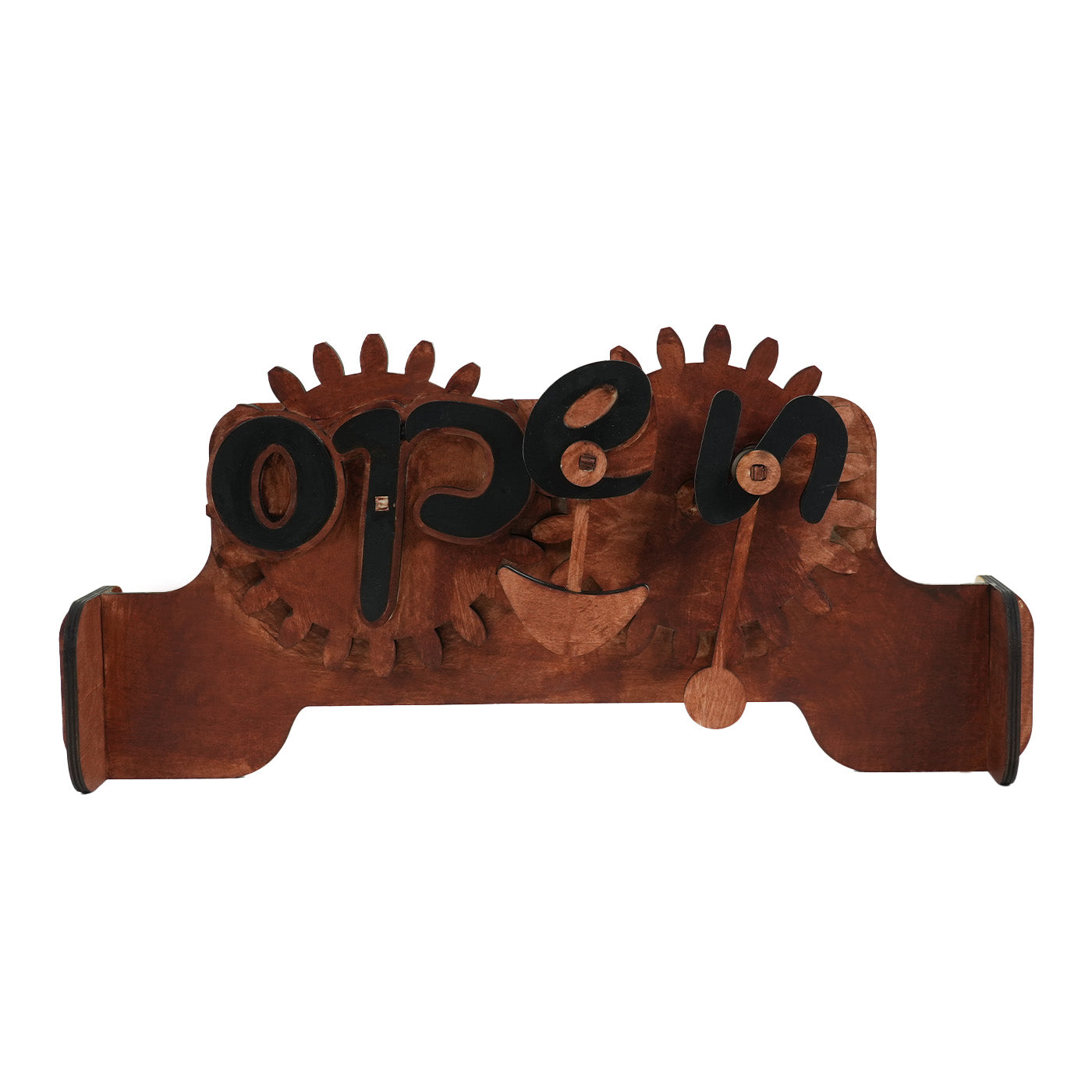 Open and Close Cog Wheel Sign