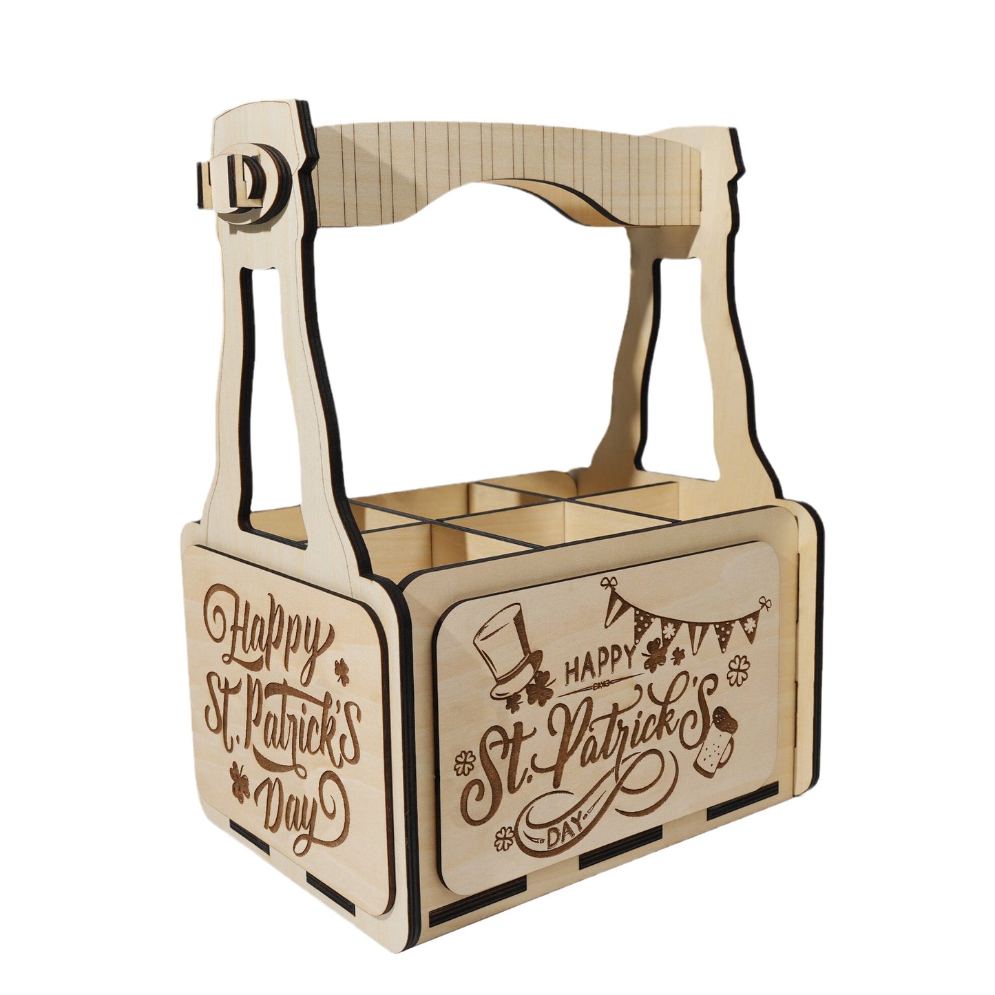 St Patricks Day 6-Pack Beer Carrier