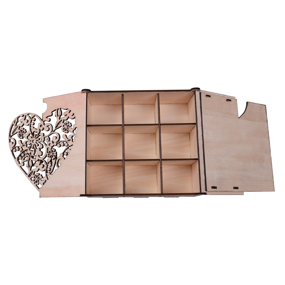 Heart-Shaped Jewelry Box