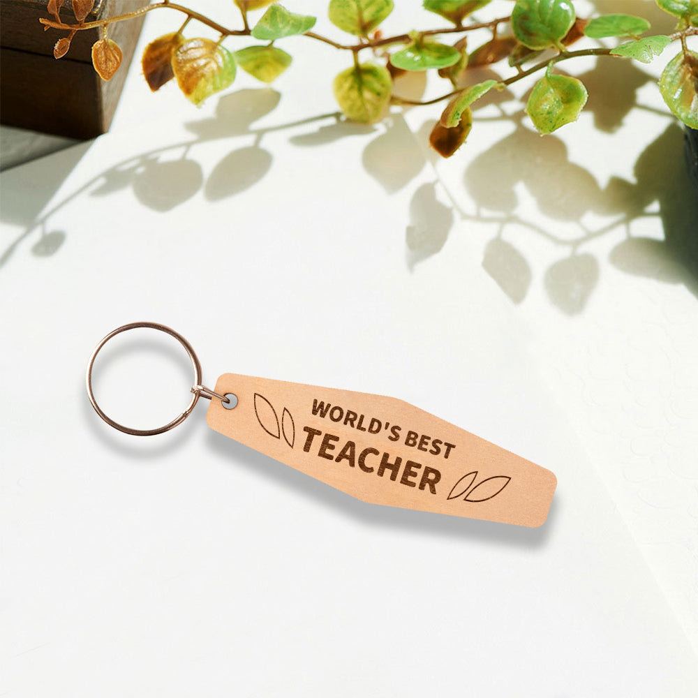 World's Best Teacher Keychain – WeCreat Projects