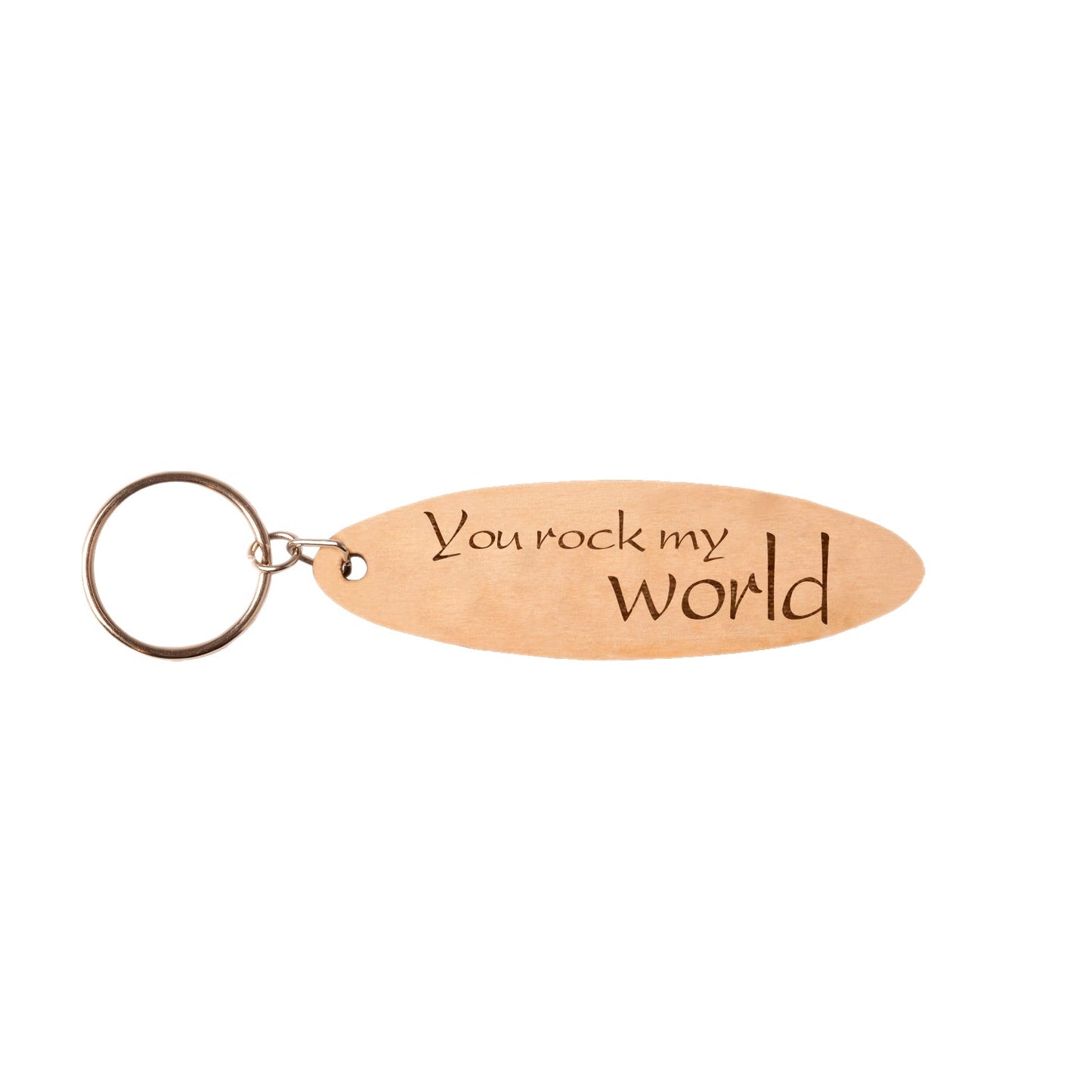 You Rock My World Keychain