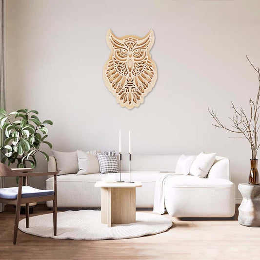 Owl Multi-layer Wall Decor