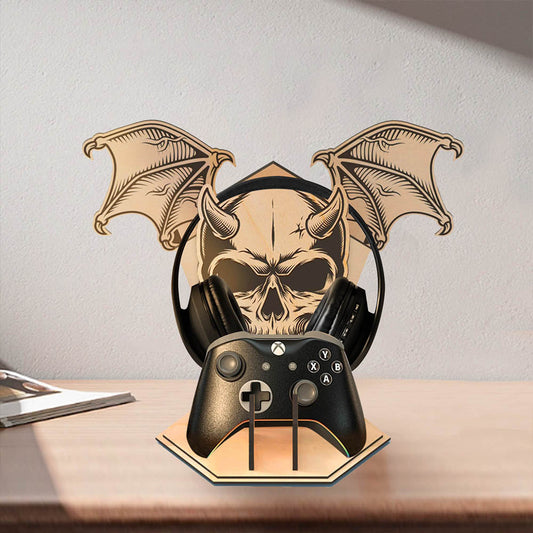 Spooky Skeleton Headphone Stand