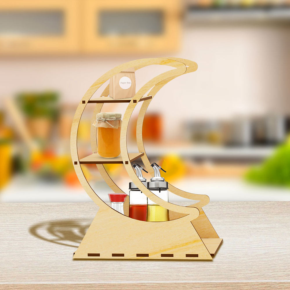 Moon Shaped Kitchen Organizer