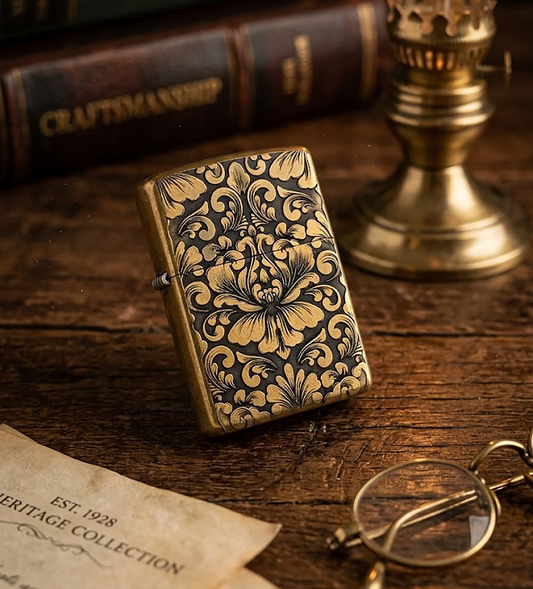 Vintage-Patterned Lighter