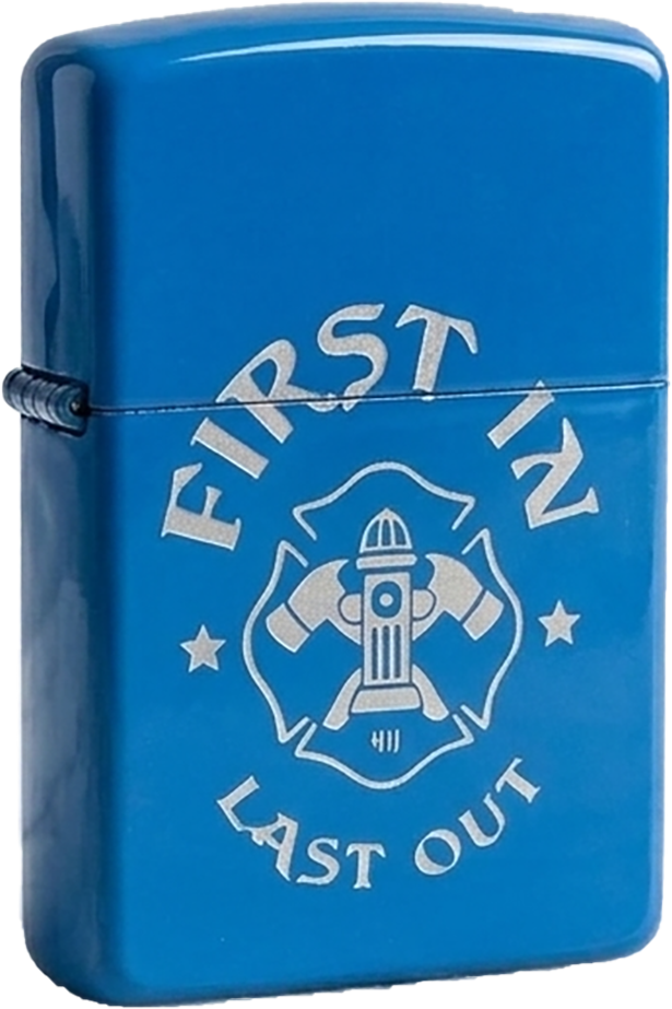 Firefighter Gift Engraved Pocket Lighter